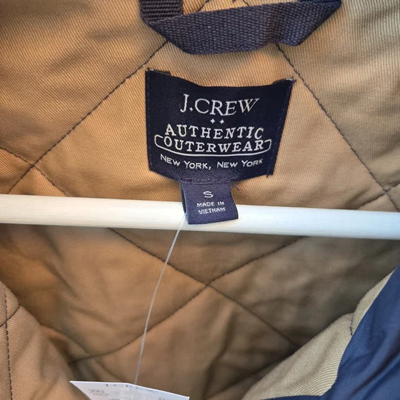 J.Crew Authentic Outerwear Quilted Vest – Men’s Small, Navy, - Picture 3 of 12